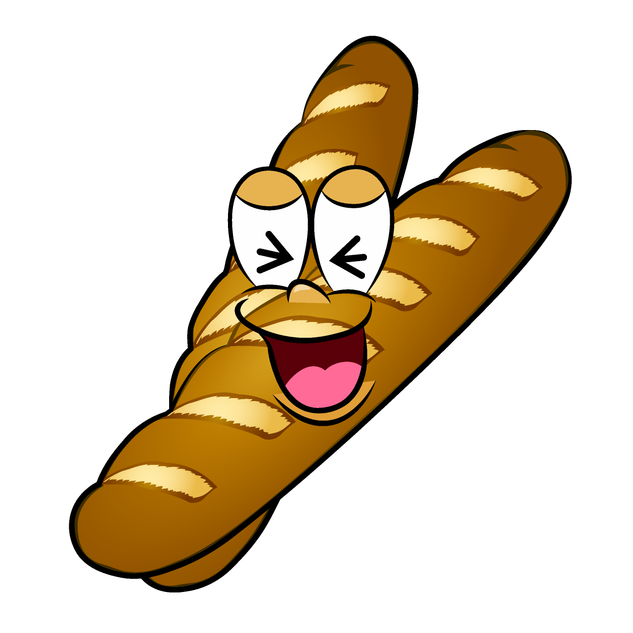Laughing Baguette