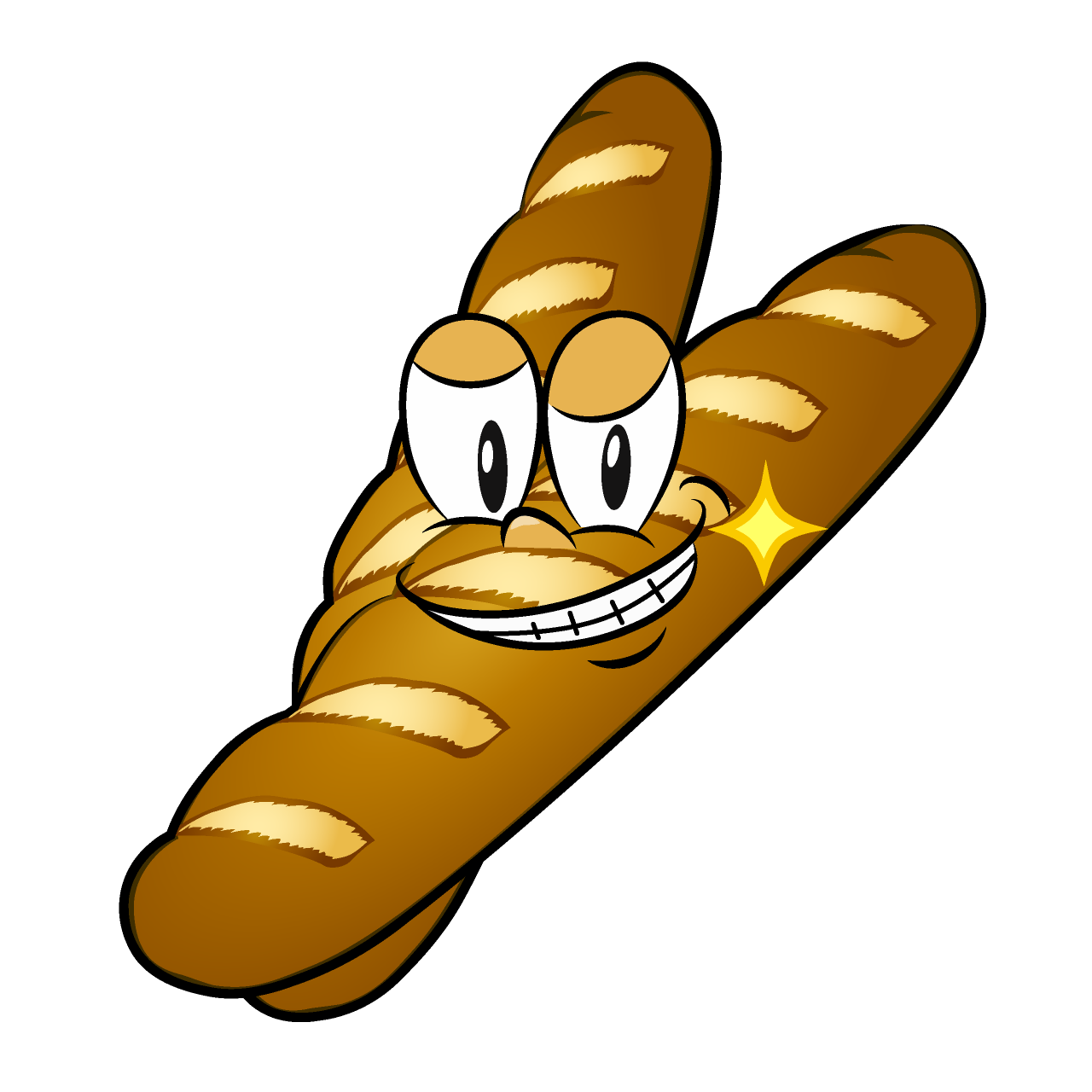 Grinning Baguette