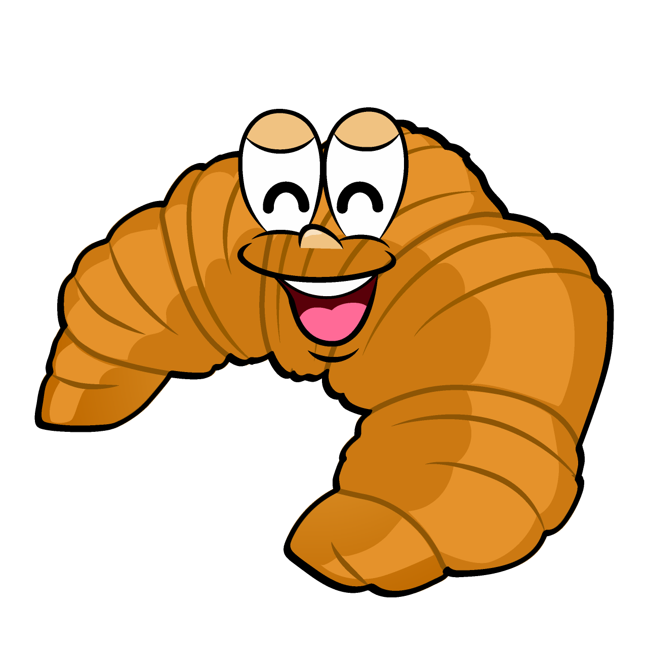 Smiling Croissant
