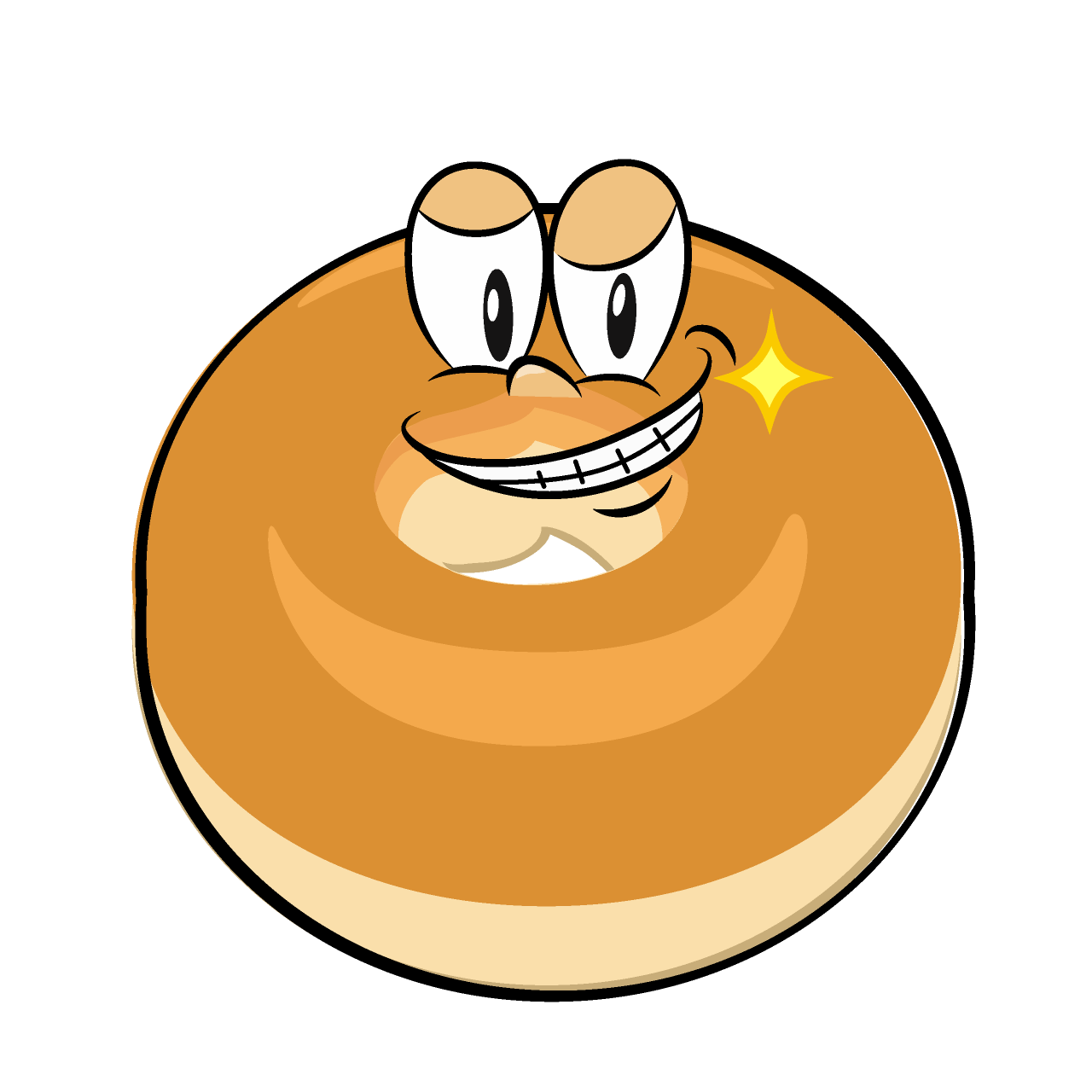 Grinning Bagel