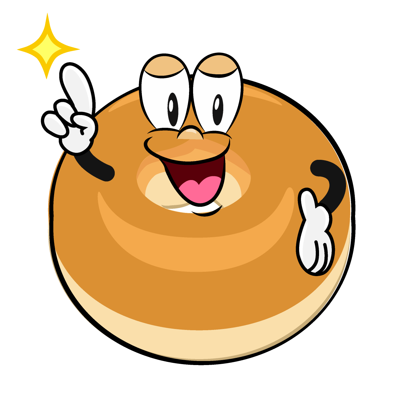 Posing Bagel