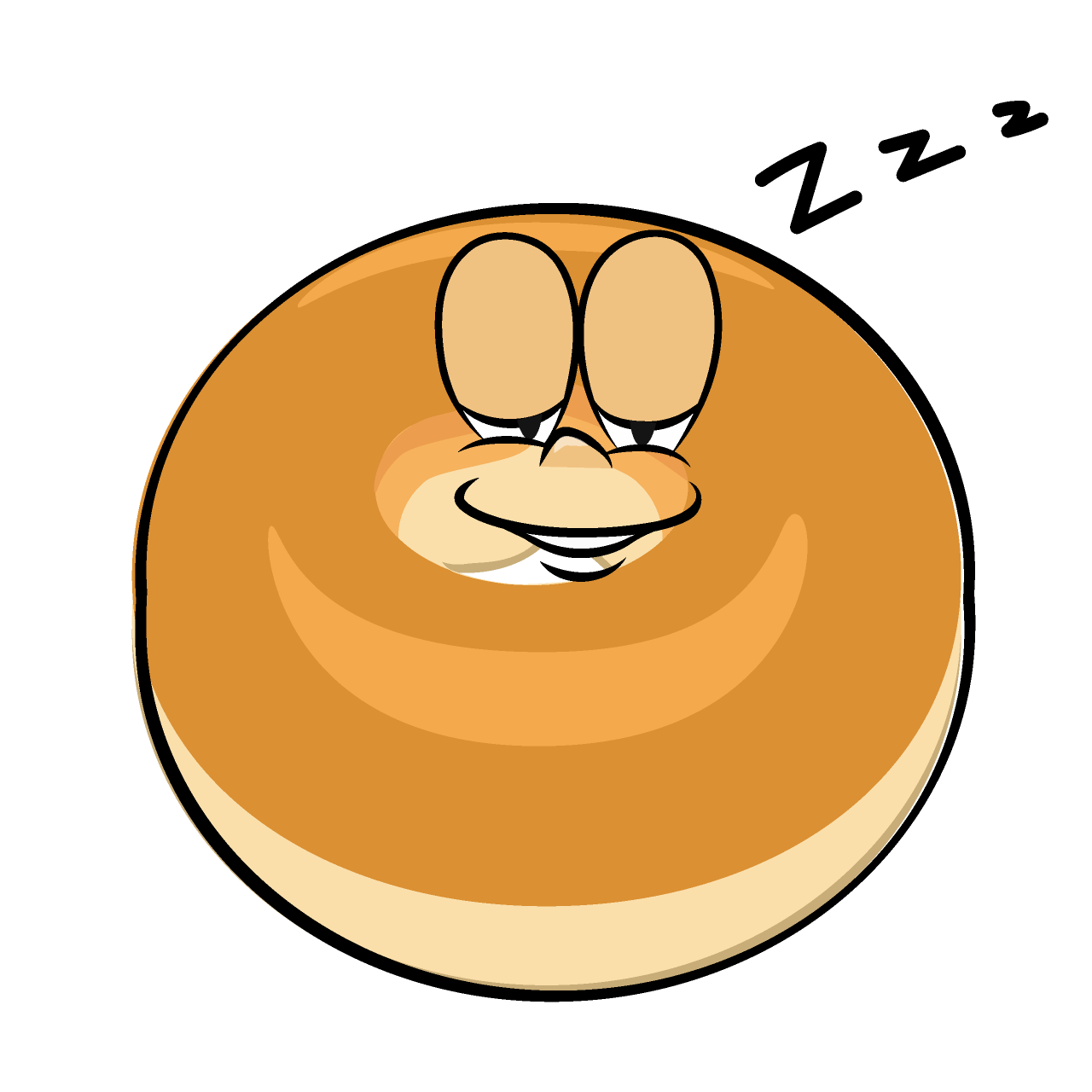 Sleeping Bagel