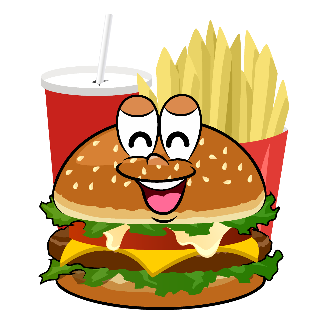 Smiling Junk Food