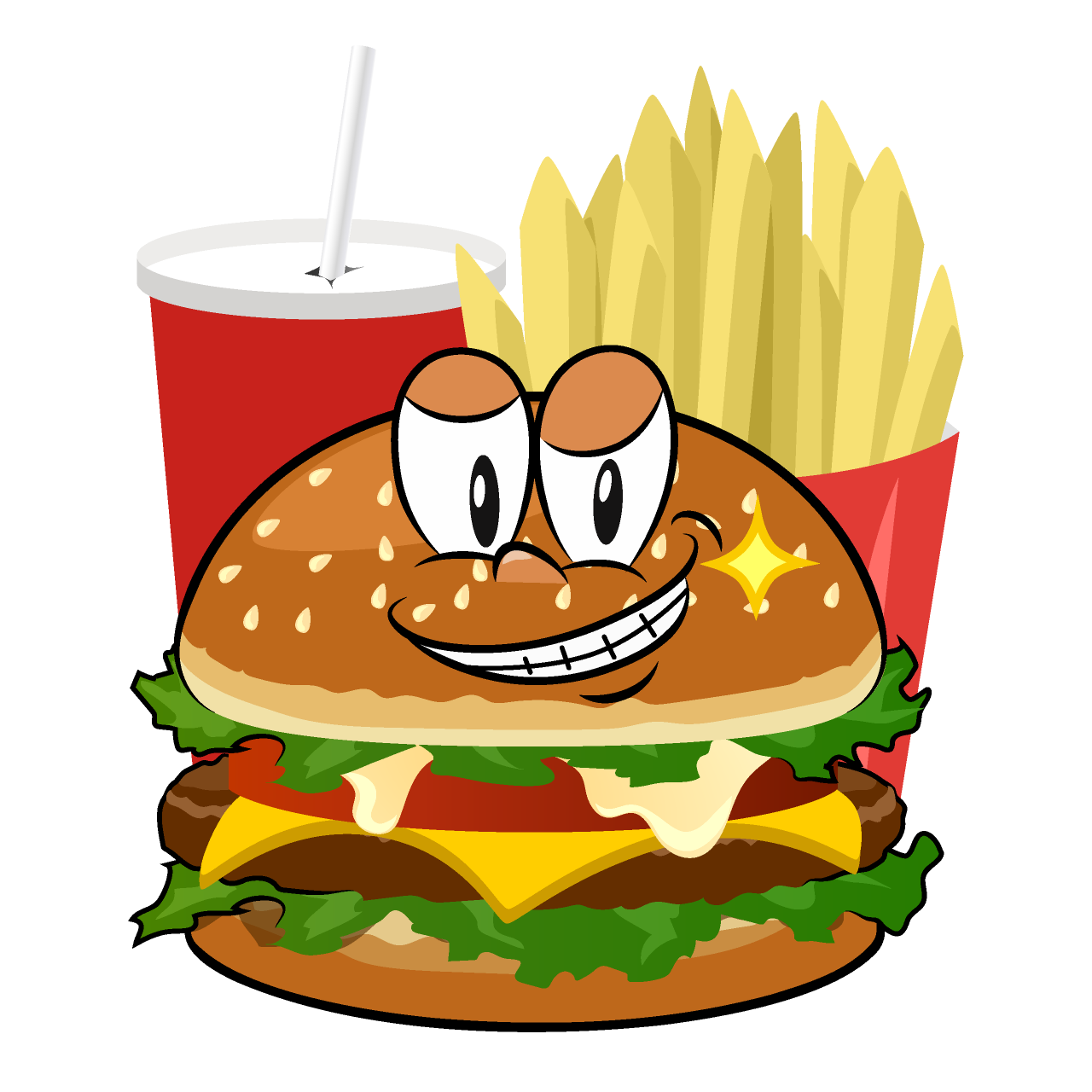 Grinning Junk Food