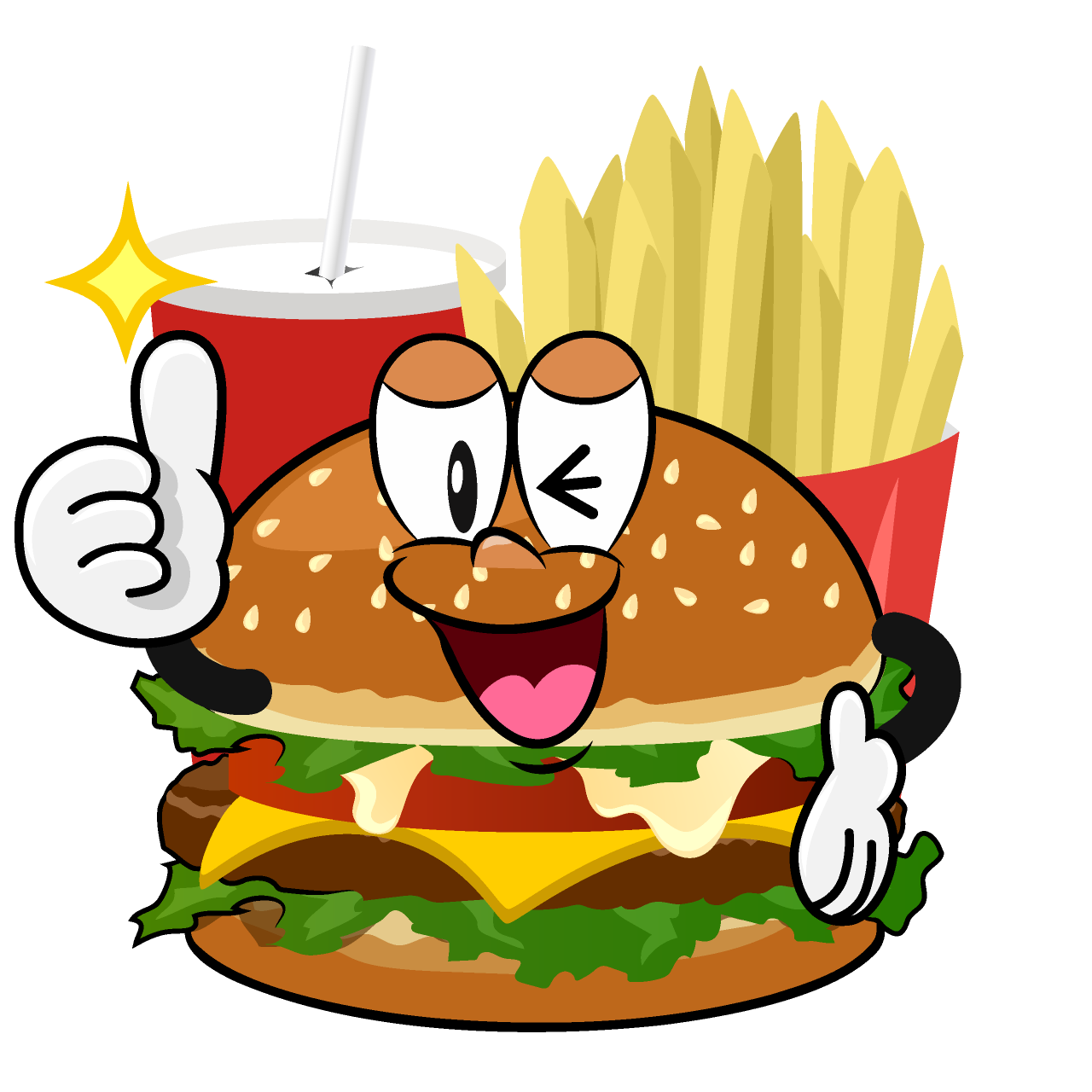 Thumbs up Junk Food