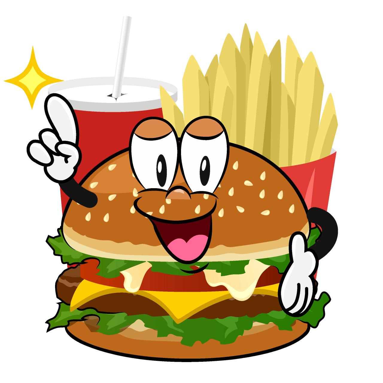 Posing Junk Food