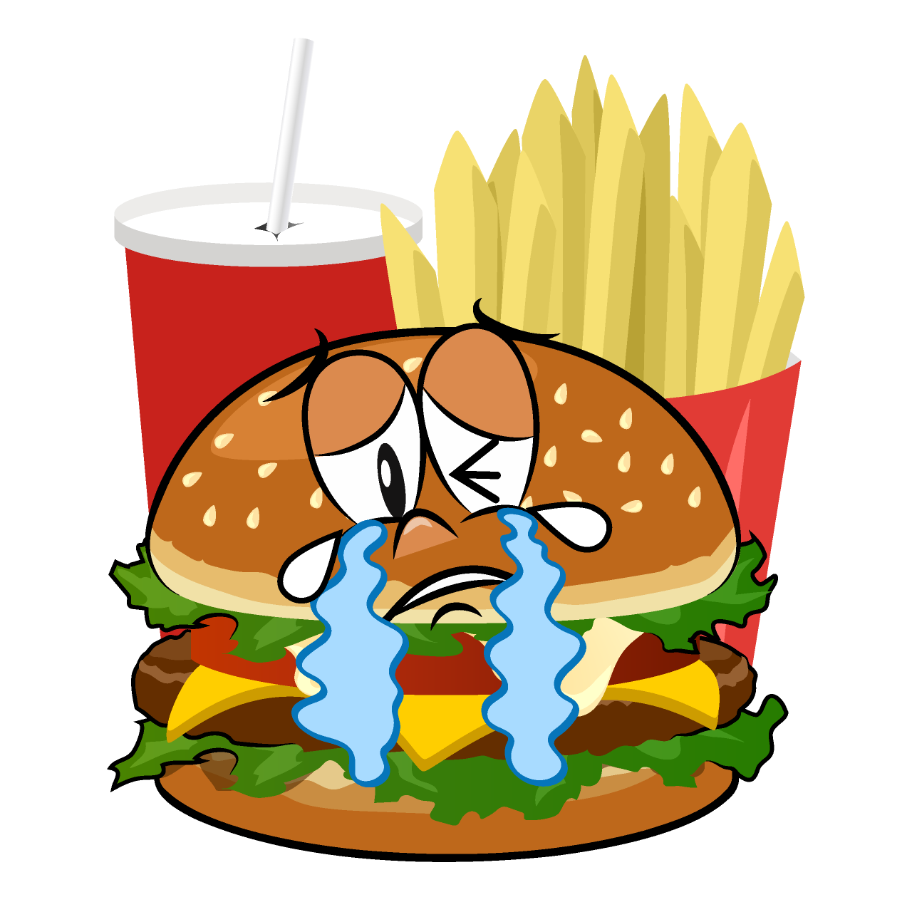 Crying Junk Food