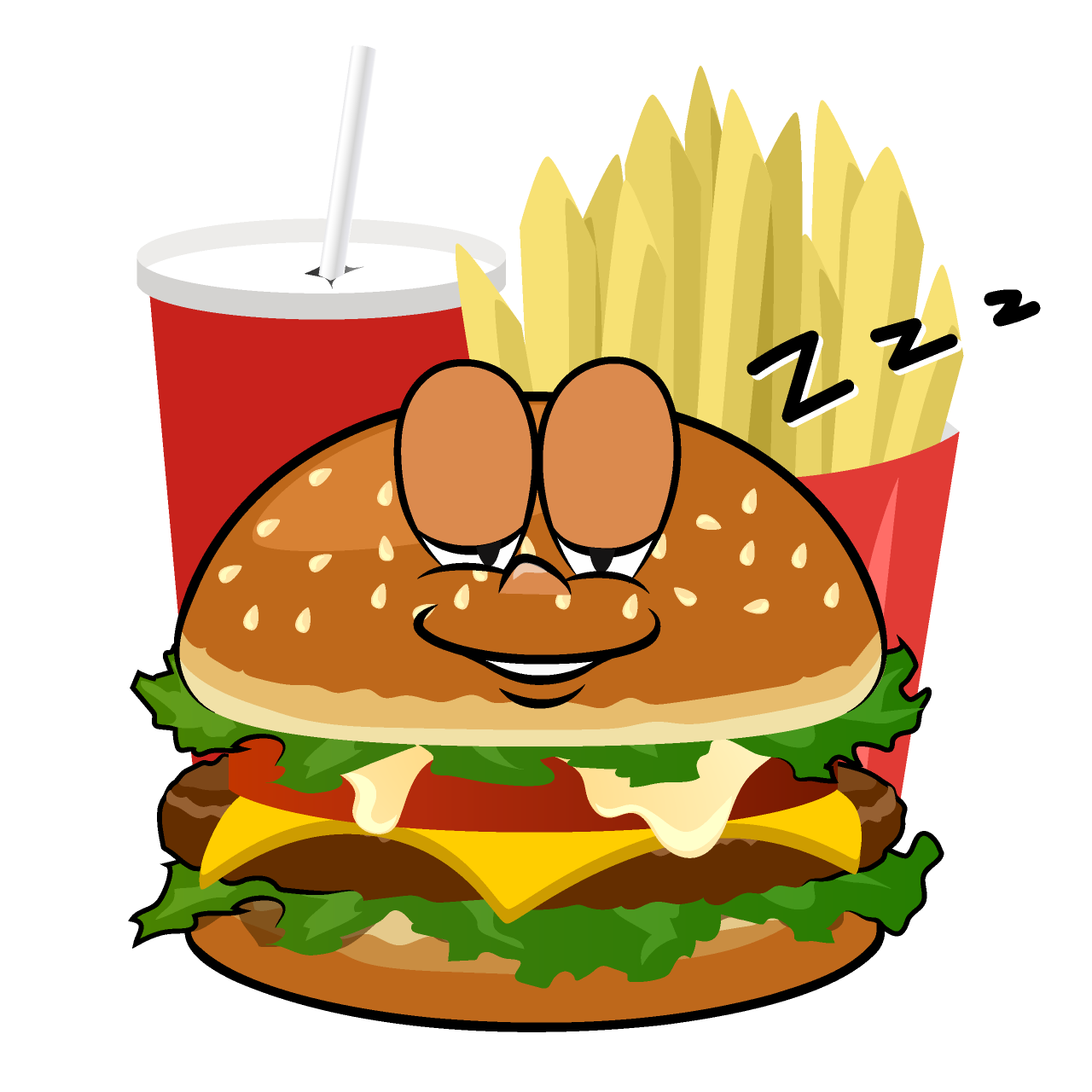 Sleeping Junk Food
