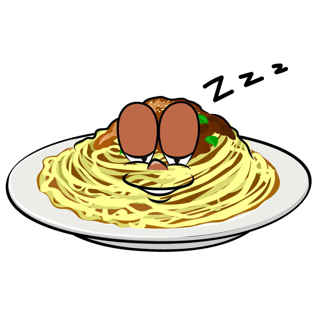 Sleeping Spaghetti