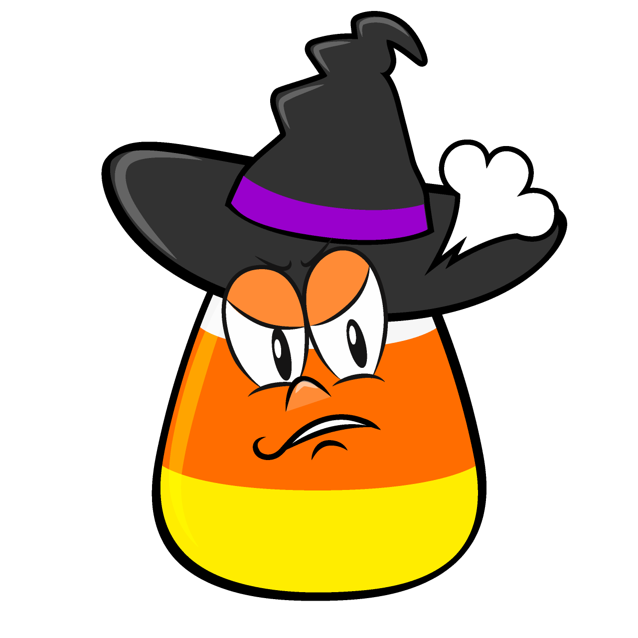 Angry Candy Corn