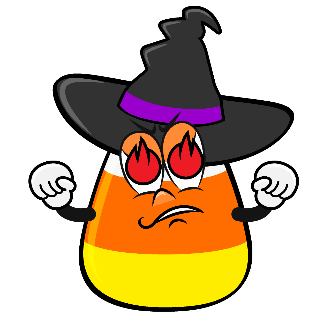 Enthusiasm Candy Corn