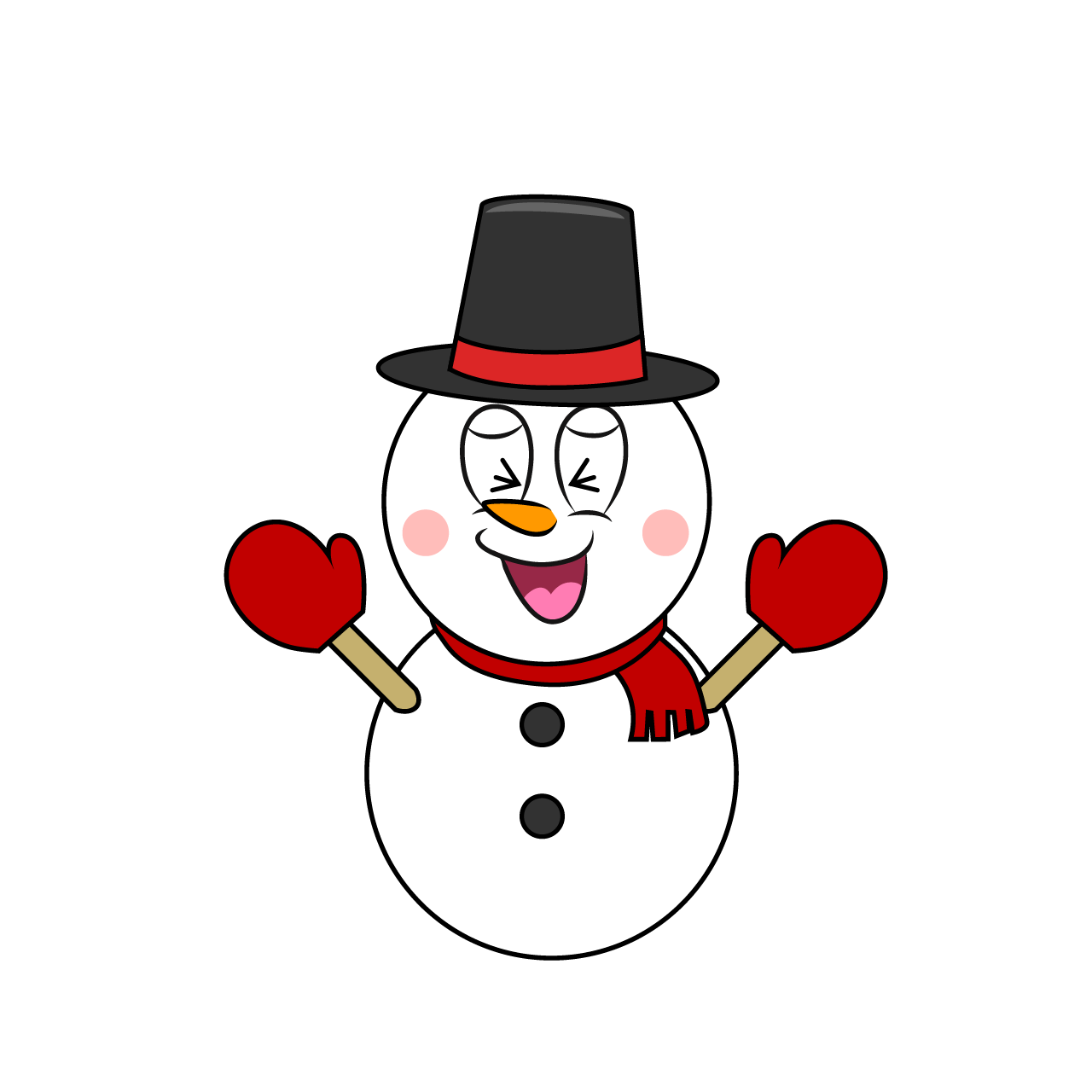 Laughing Snowman