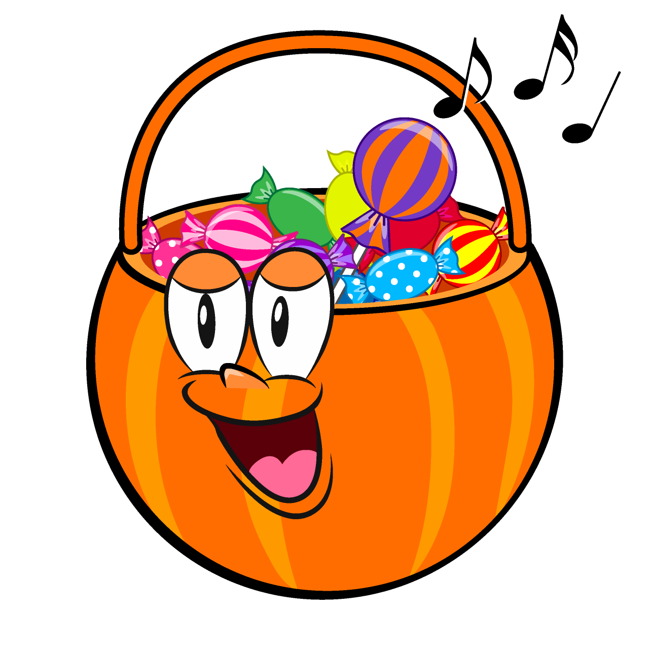 Singing Halloween Candy