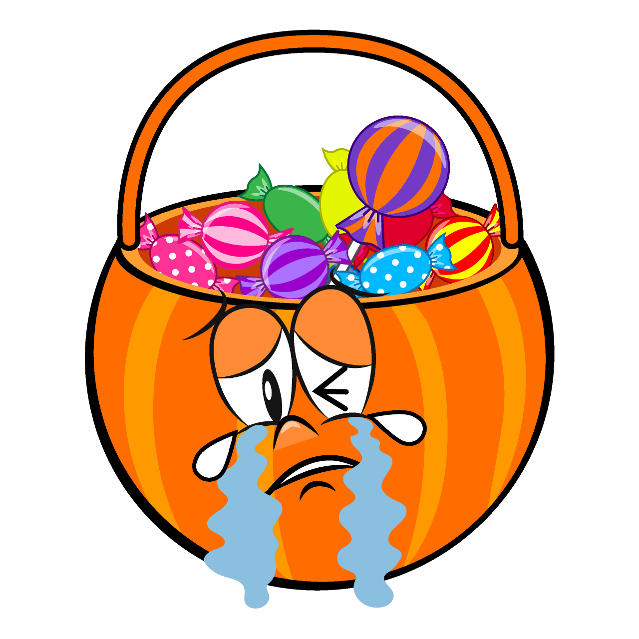 Crying Halloween Candy