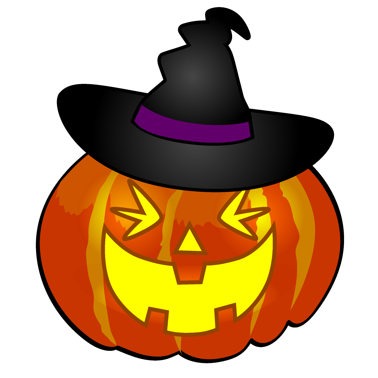 Laughing Witch Pumpkin