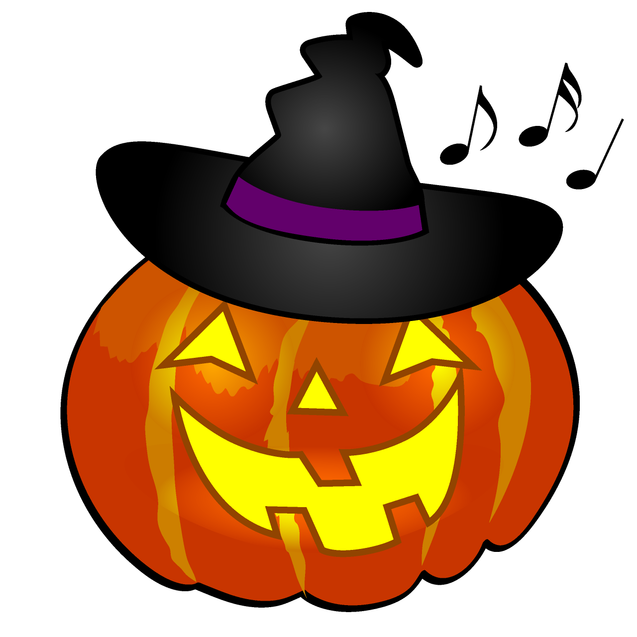Singing Witch Pumpkin