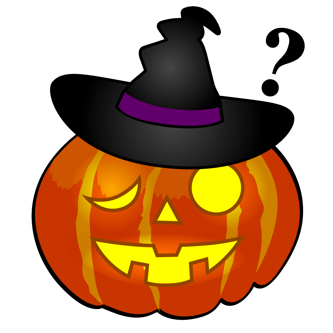 Thinking Witch Pumpkin