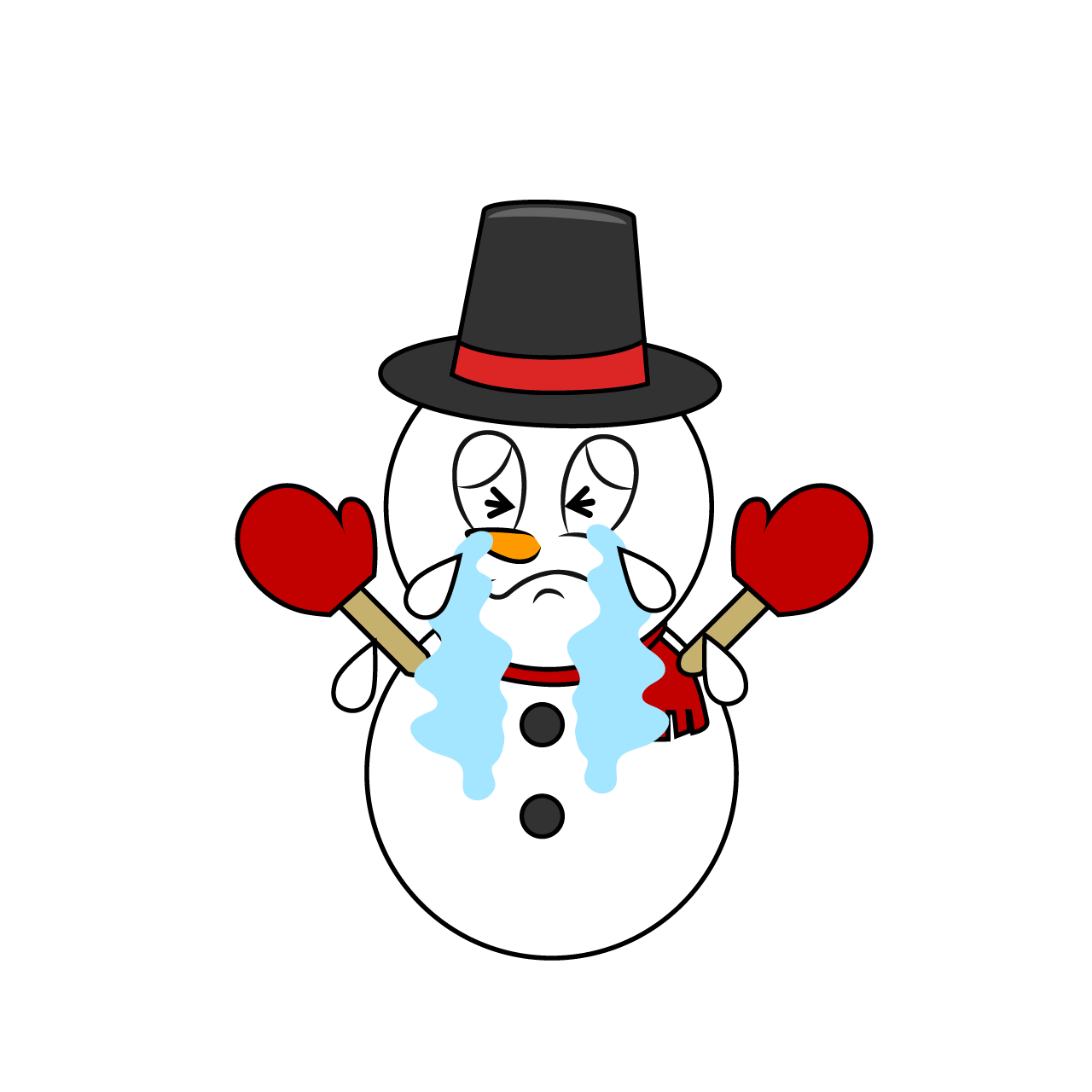 Crying Snowman