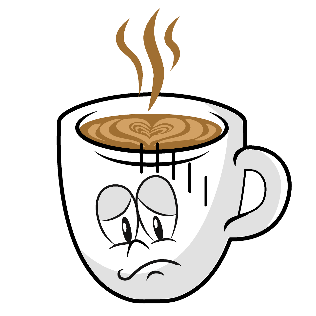 Depressed Cafe Latte