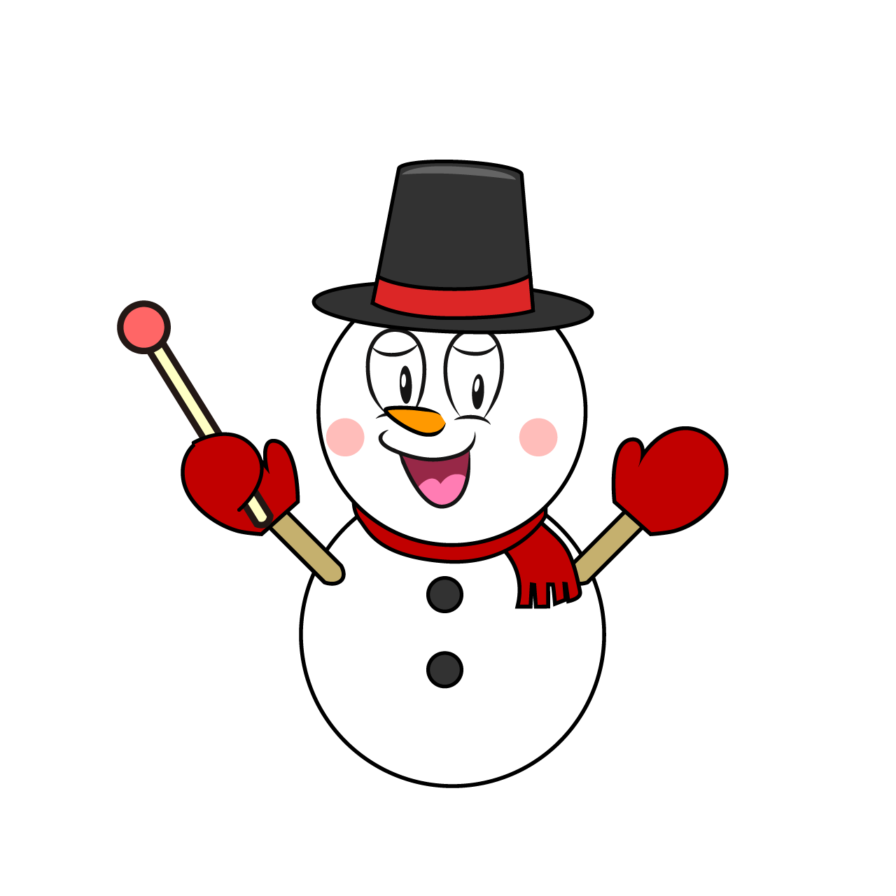 Speaking Snowman