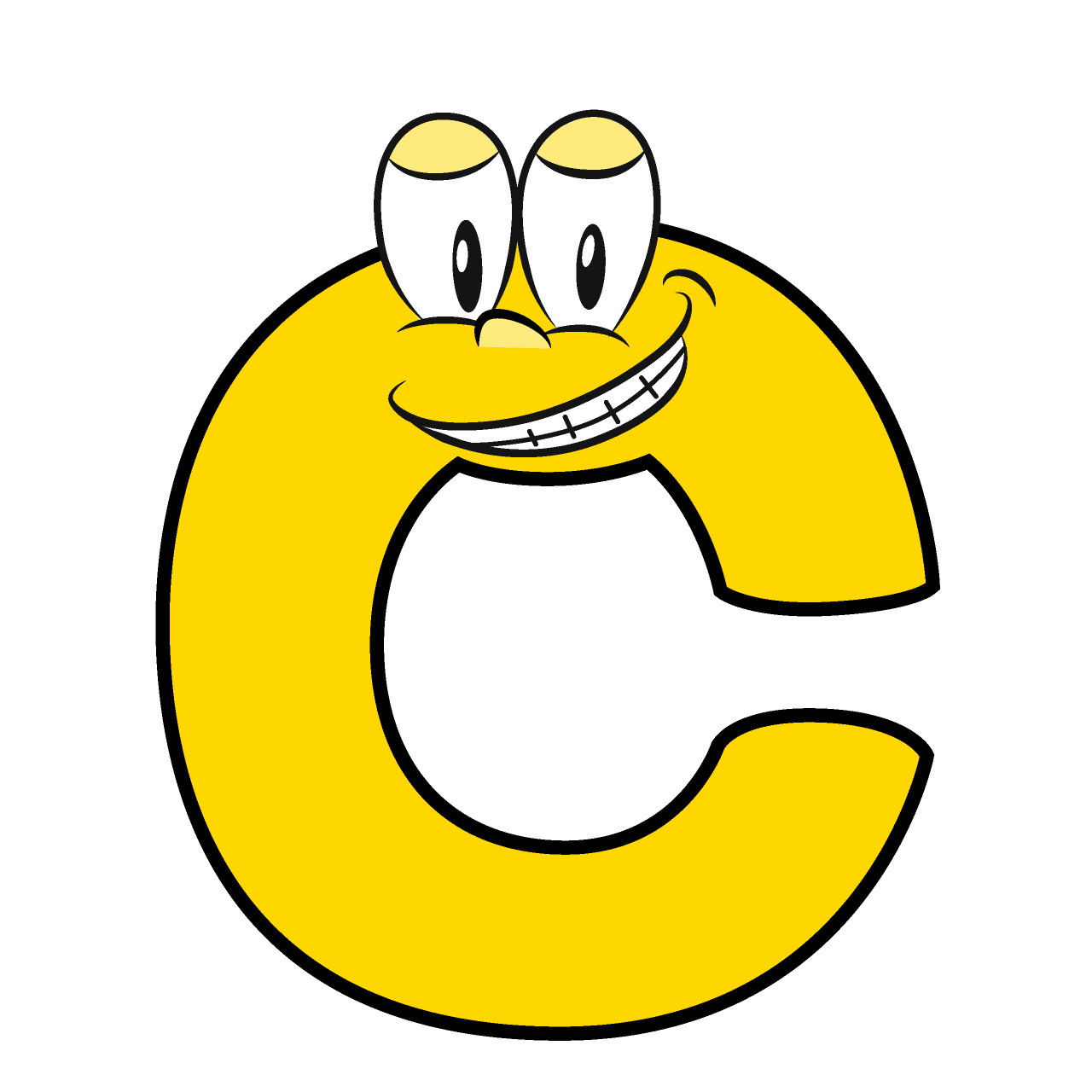 Grinning C