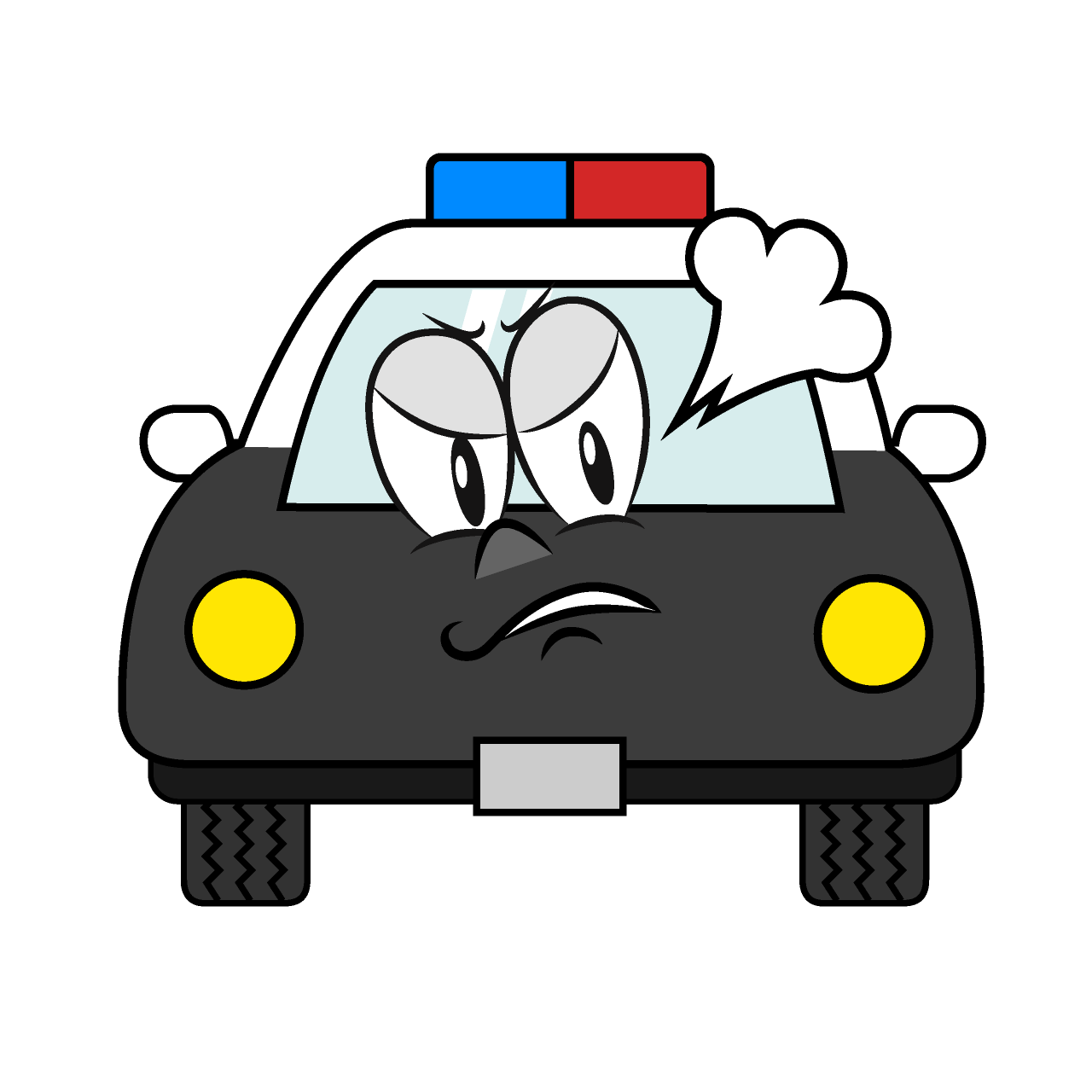 Angry Police Car