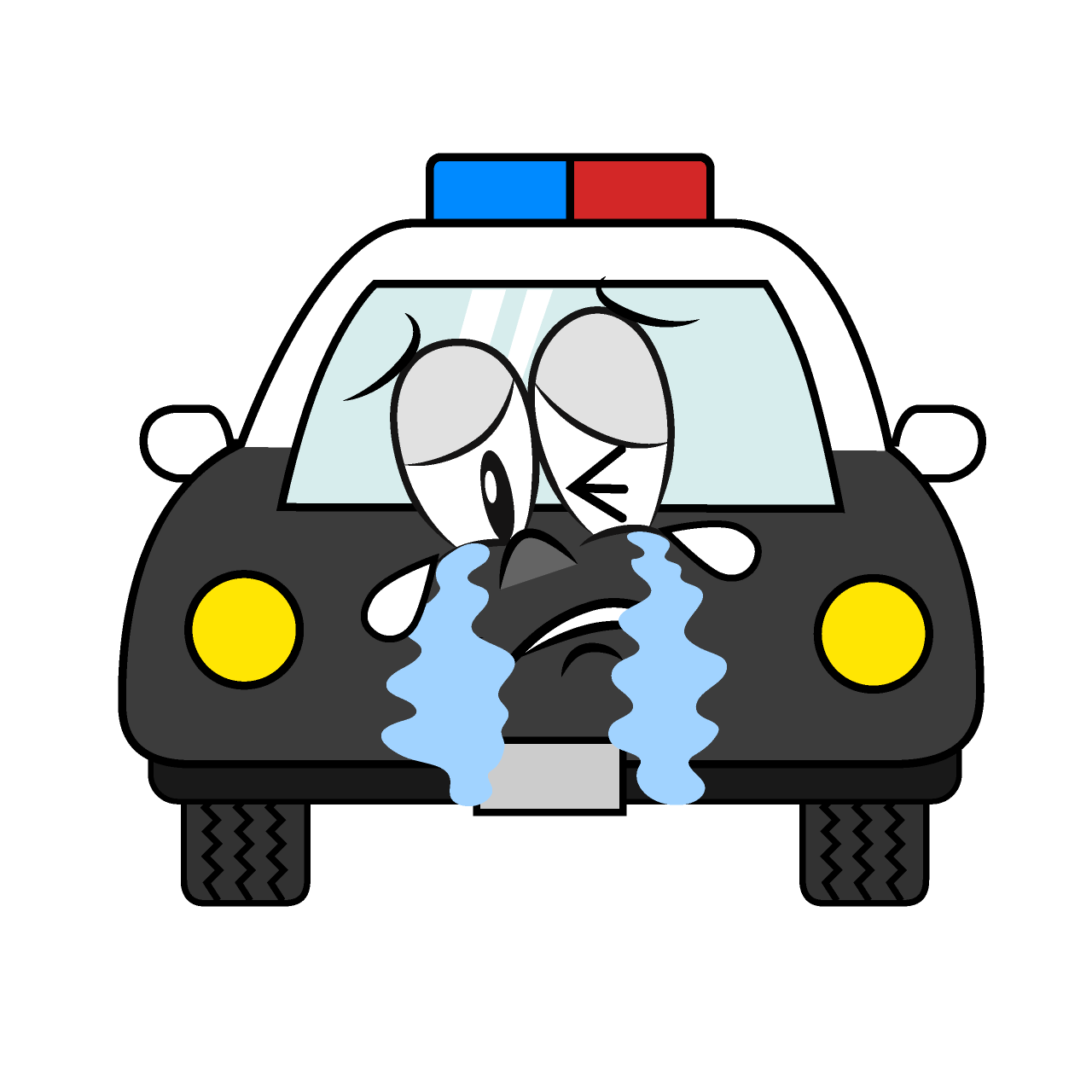 Crying Police Car