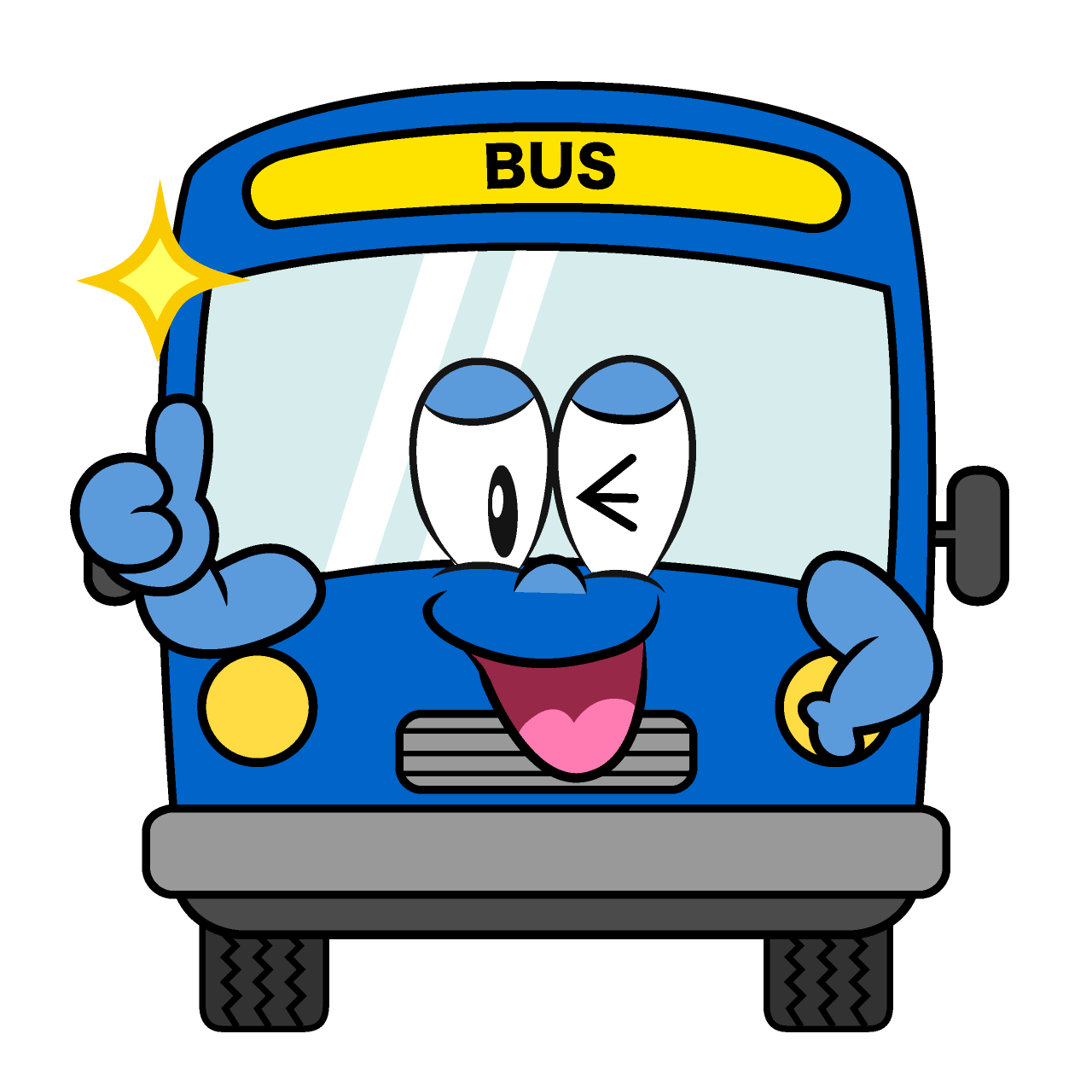 Thumbs up Bus