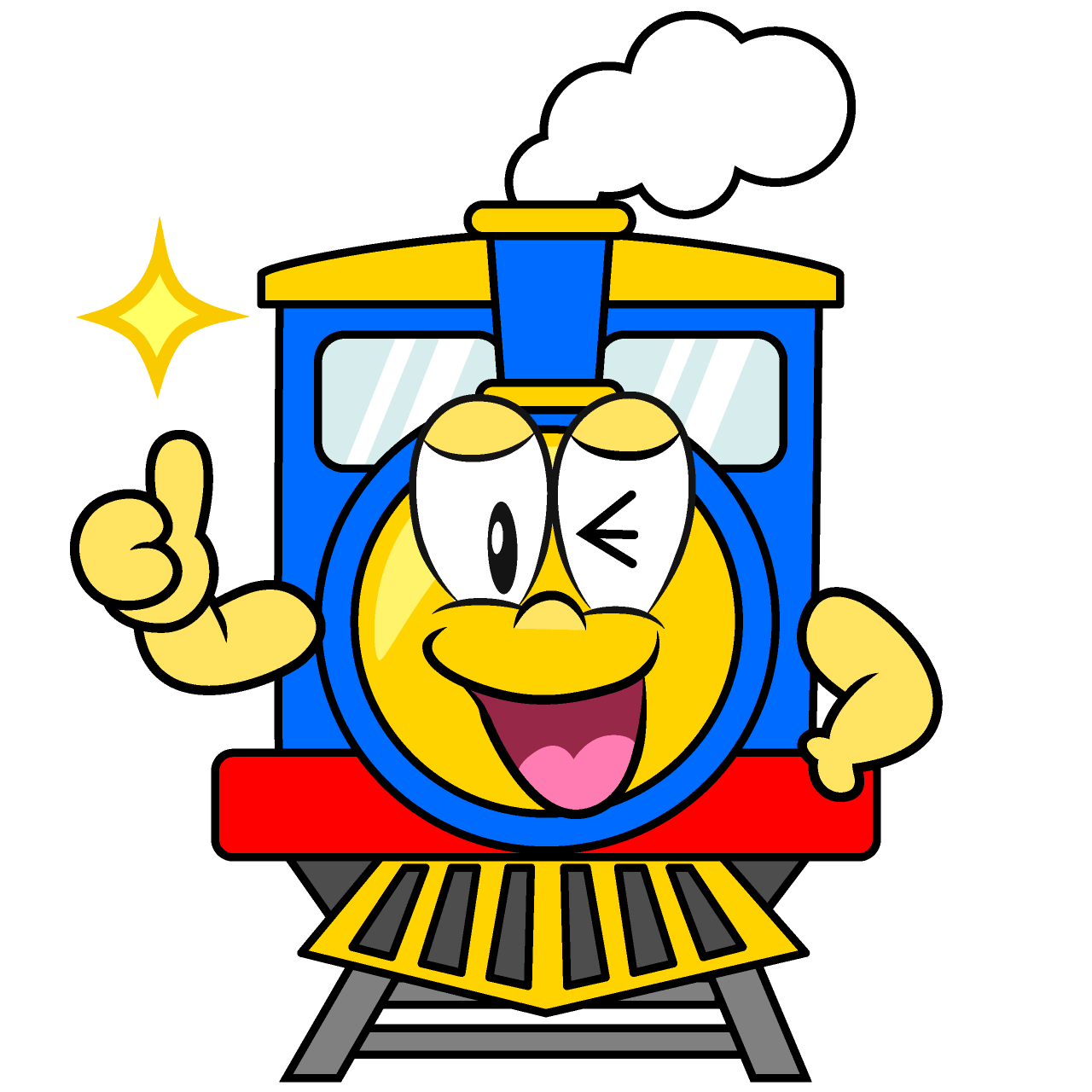 Thumbs up Train