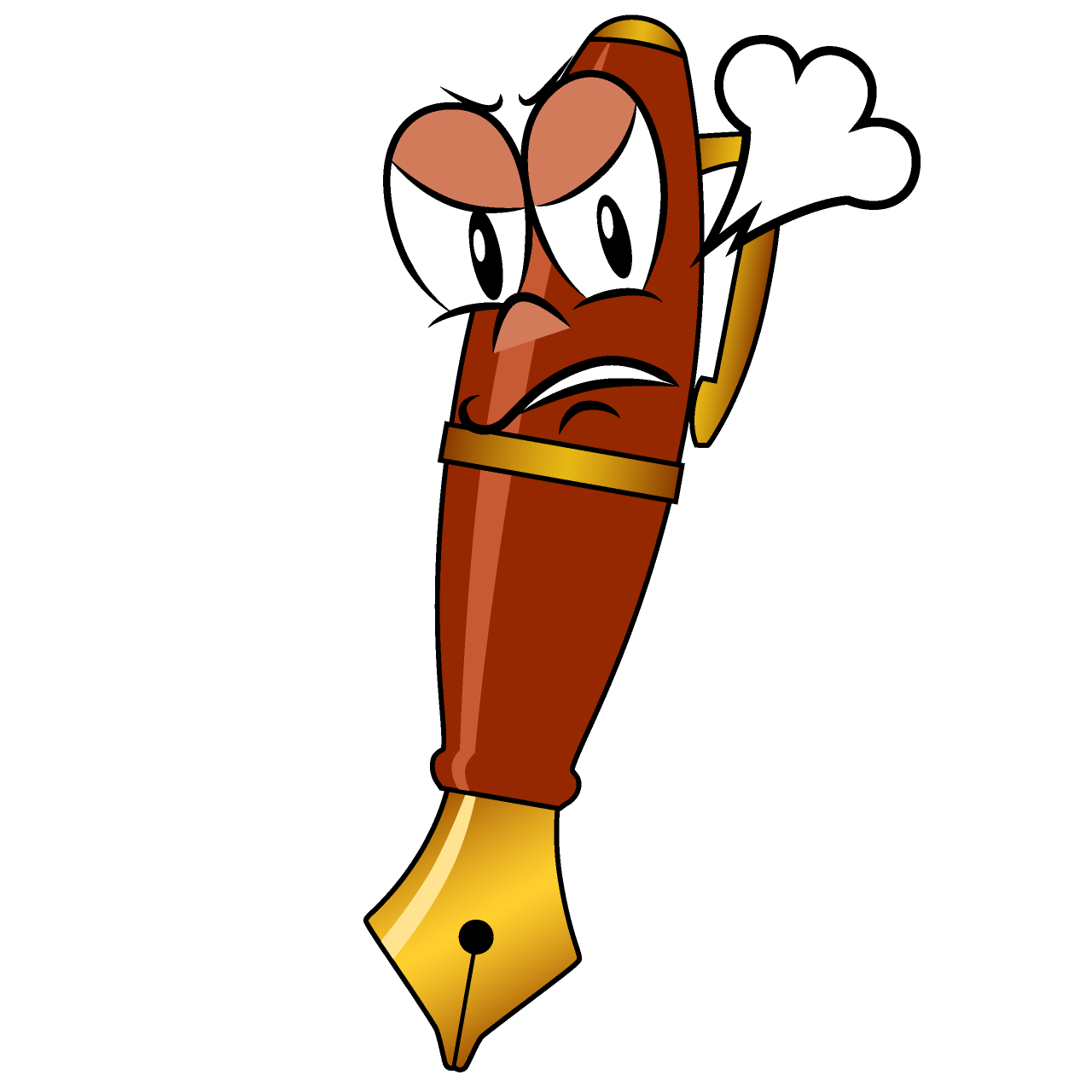 Angry Fountain Pen