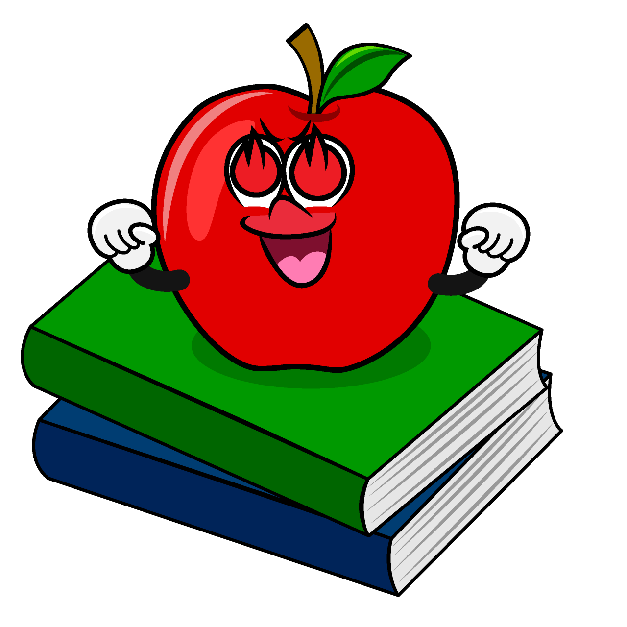 Enthusiasm Apple and Book