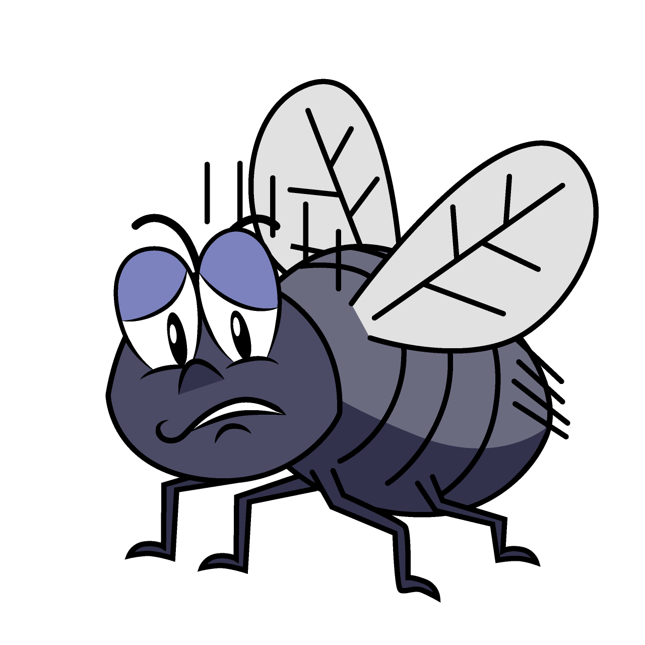 Depressed Fly