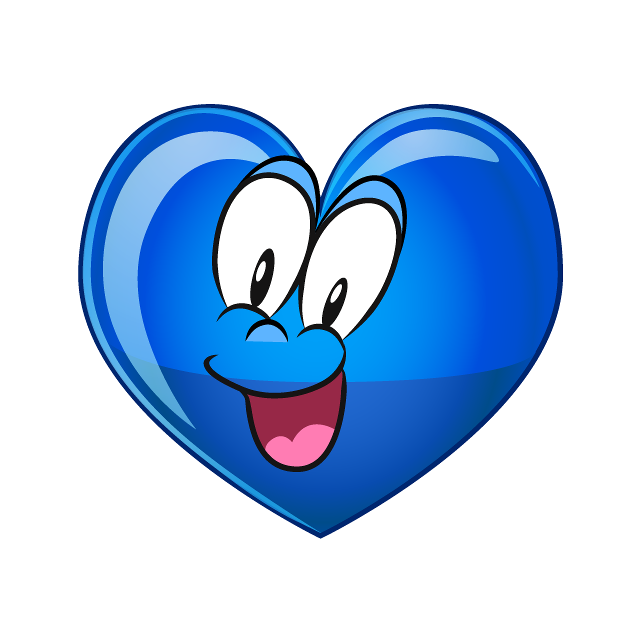 Surprising Blue Heart