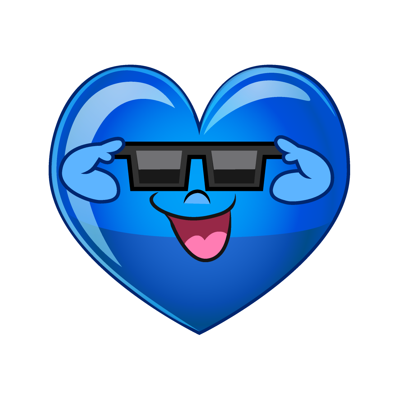 Cool Blue Heart