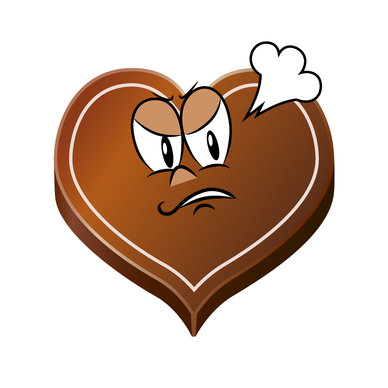 Angry Heart Chocolate