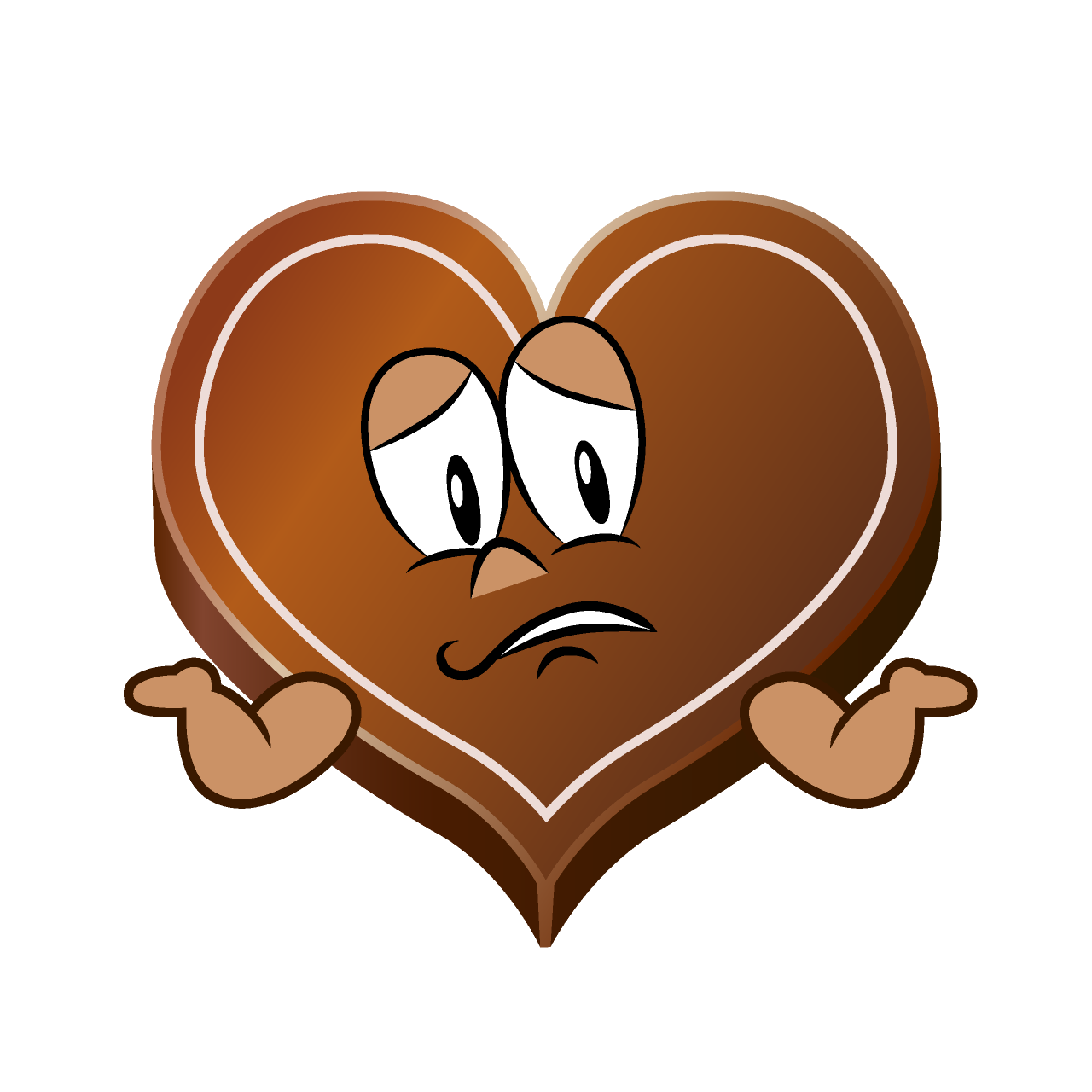 Troubled Heart Chocolate