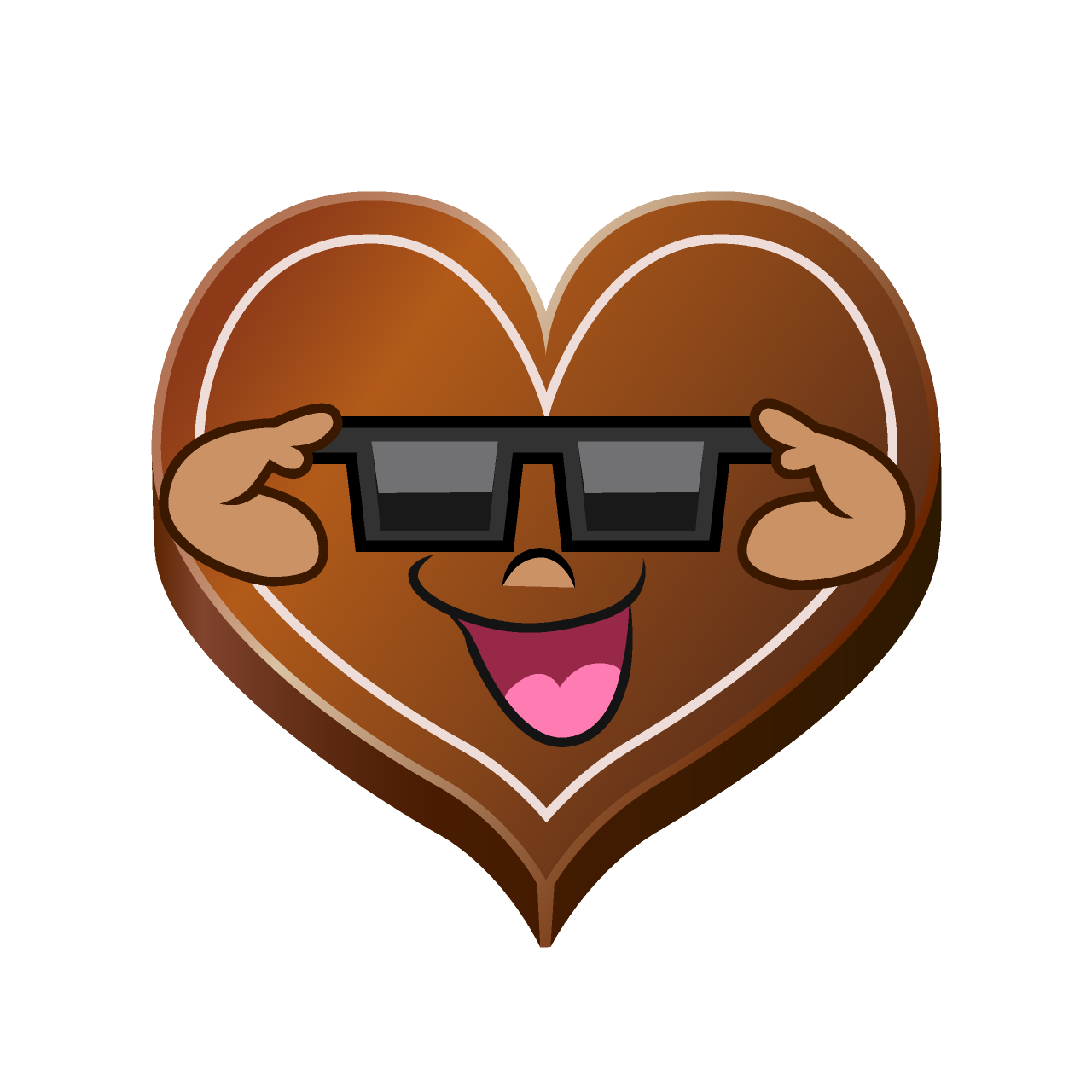 Cool Heart Chocolate