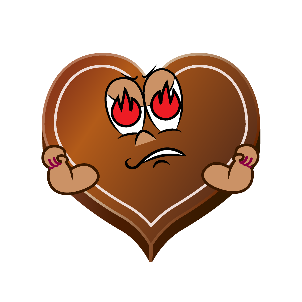 Enthusiasm Heart Chocolate
