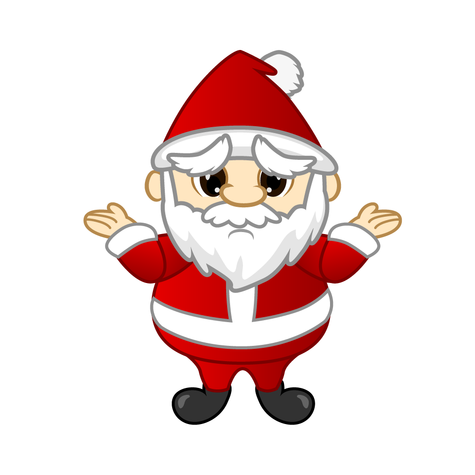 Troubled Mini Santa