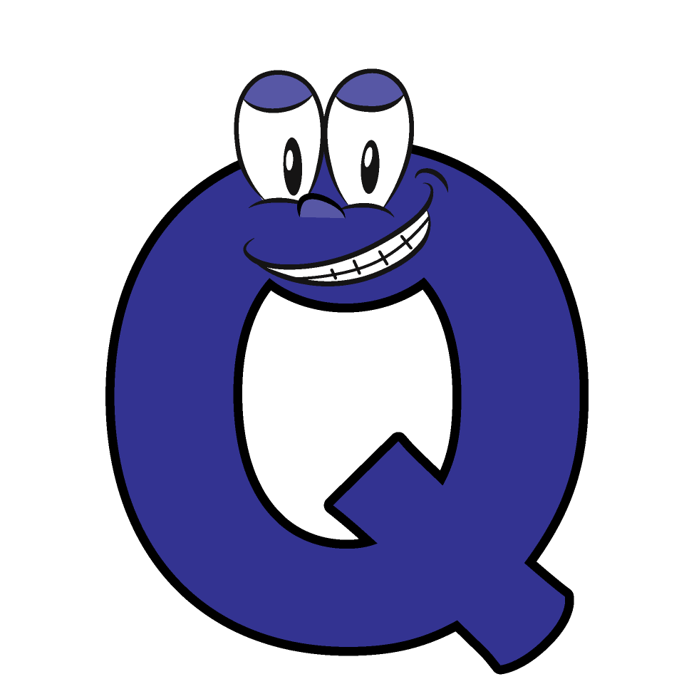 Grinning Q