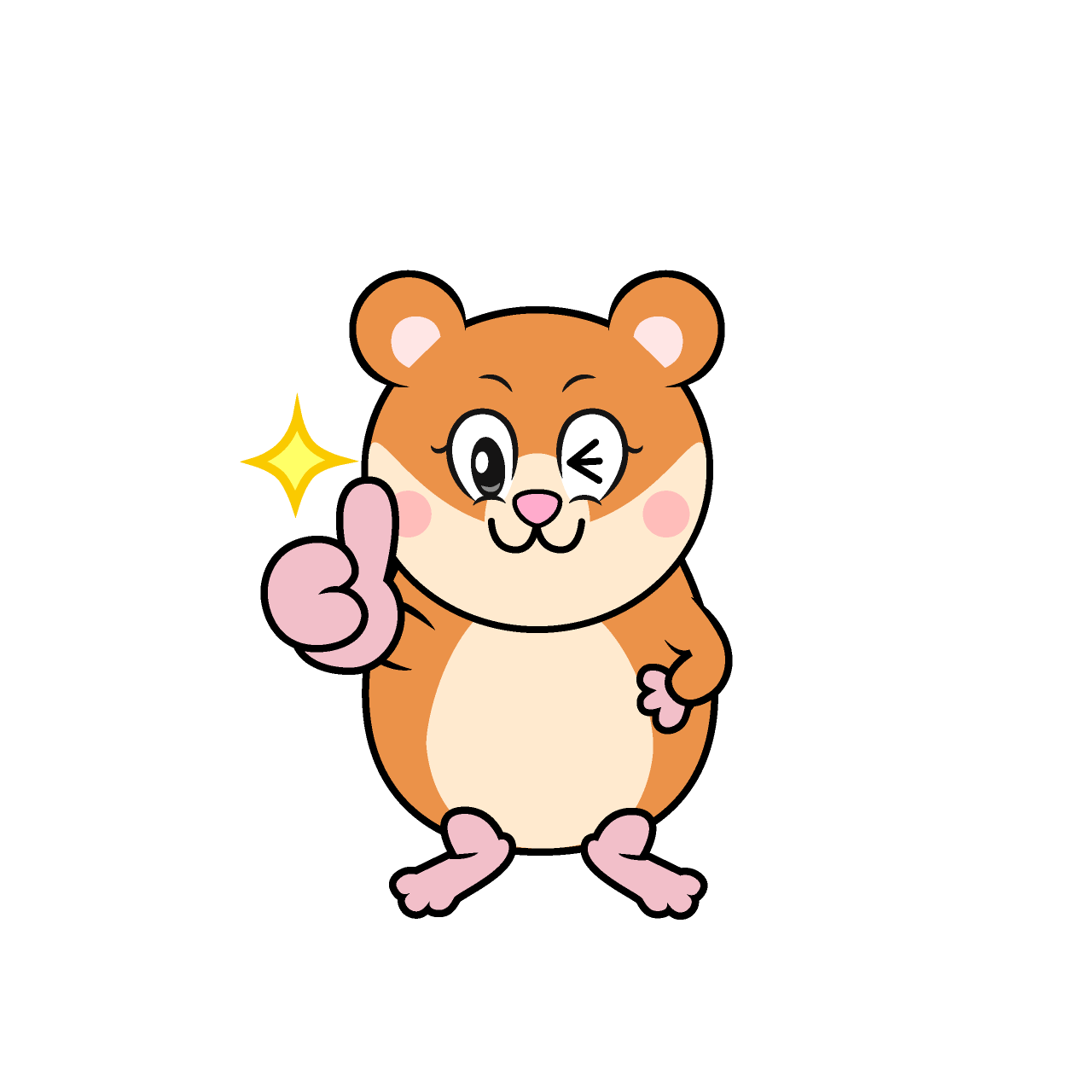 Hamster Pulgar Arriba