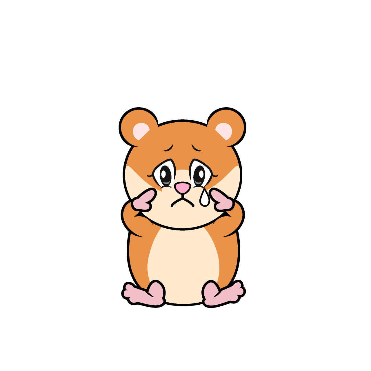 Hamster Triste