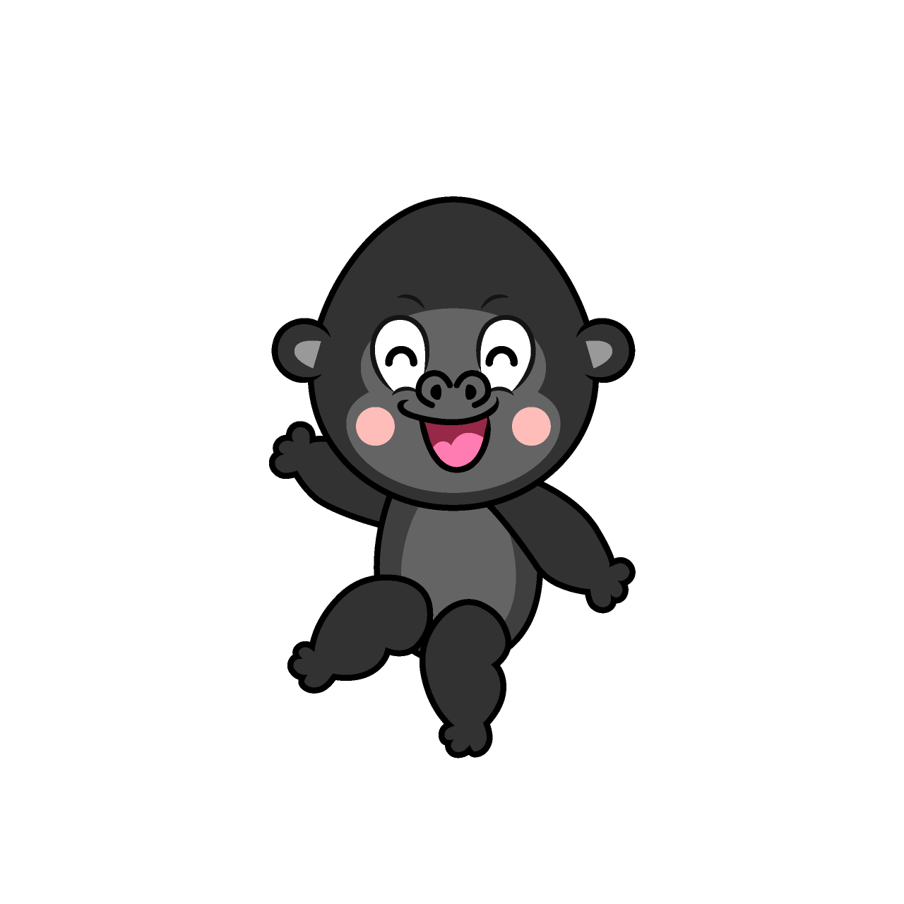Smiling Gorilla