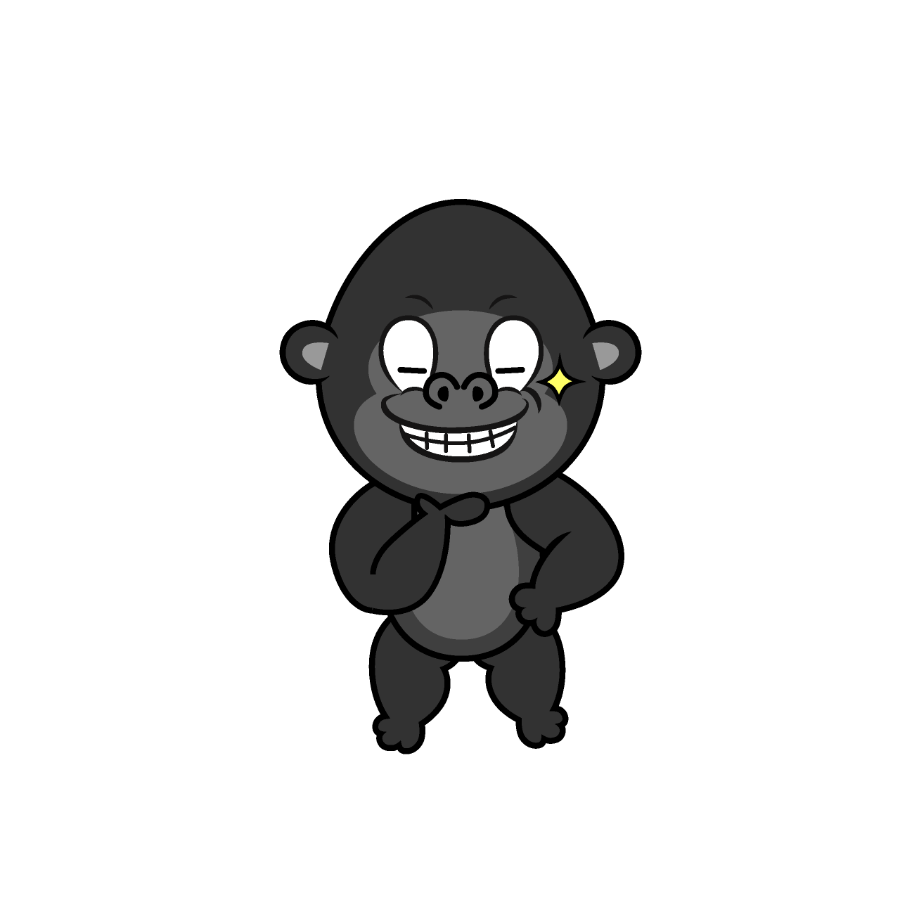 Grinning Gorilla