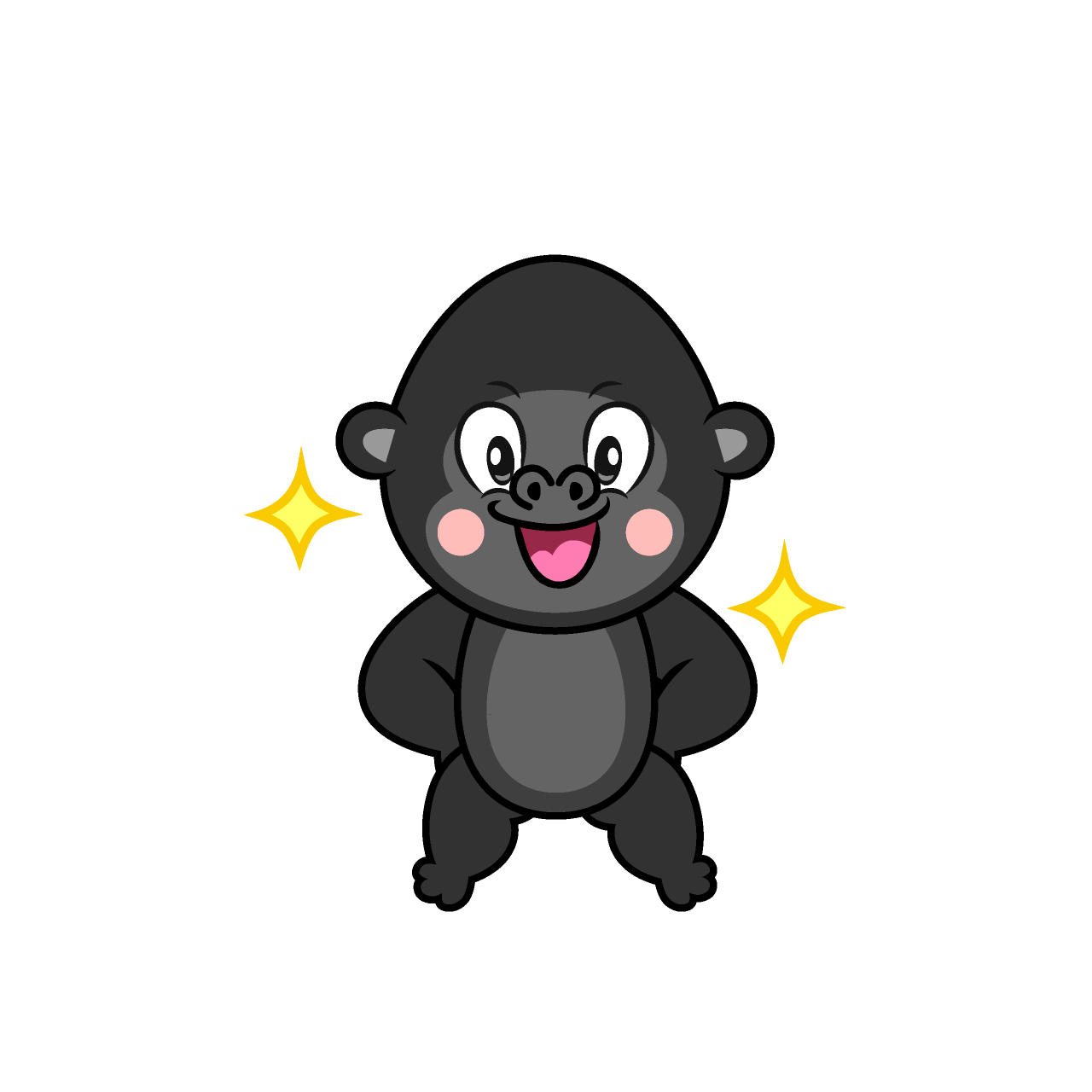 Glitter Gorilla