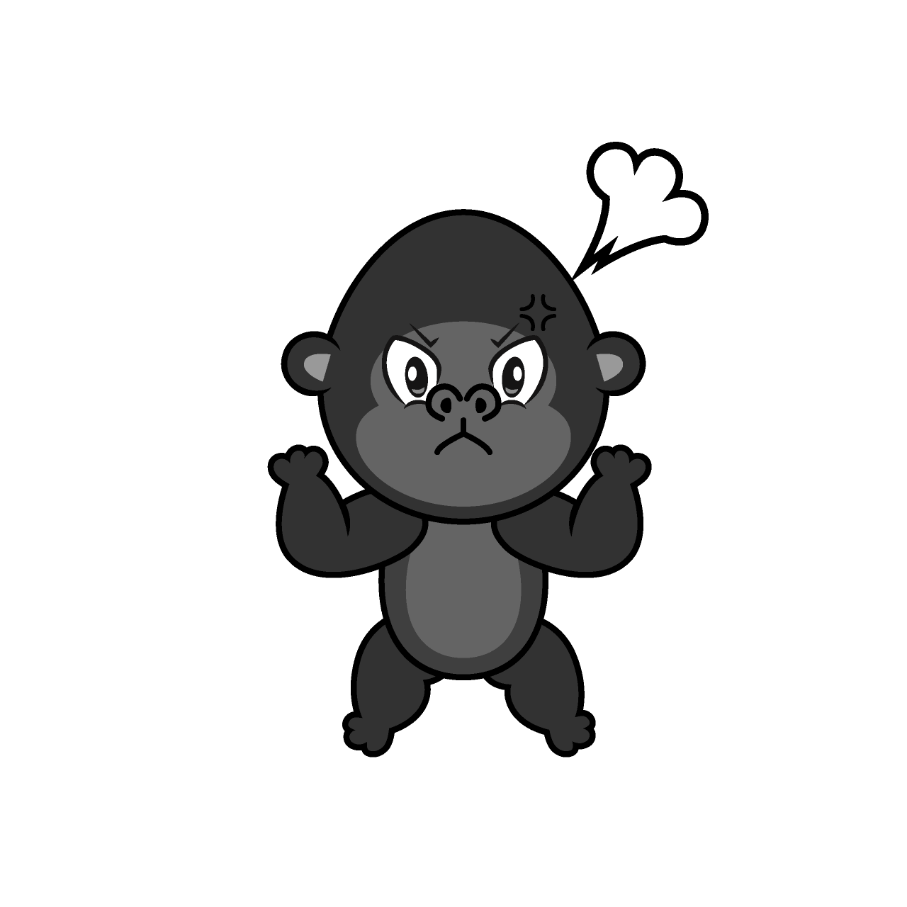 Angry Gorilla