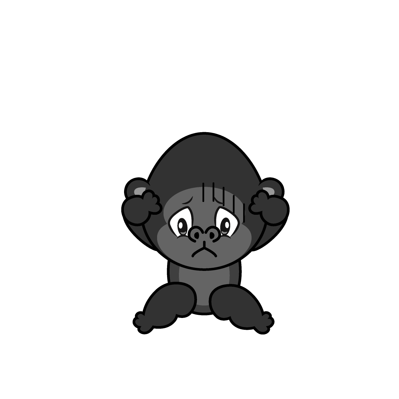 Depressed Gorilla