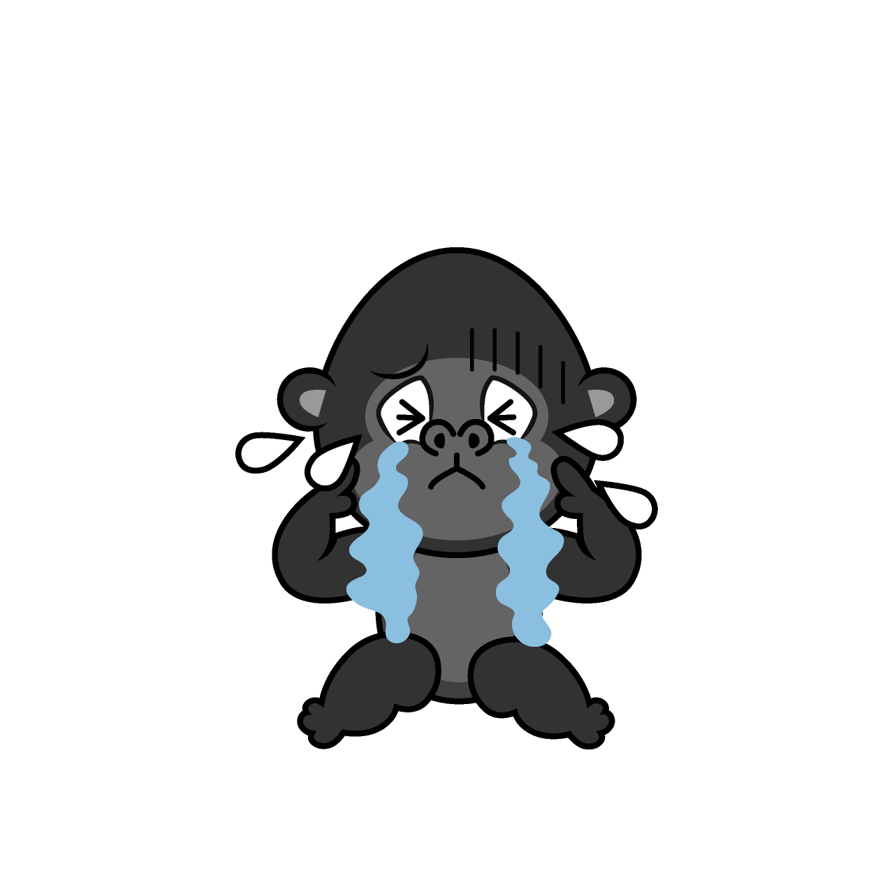 Crying Gorilla