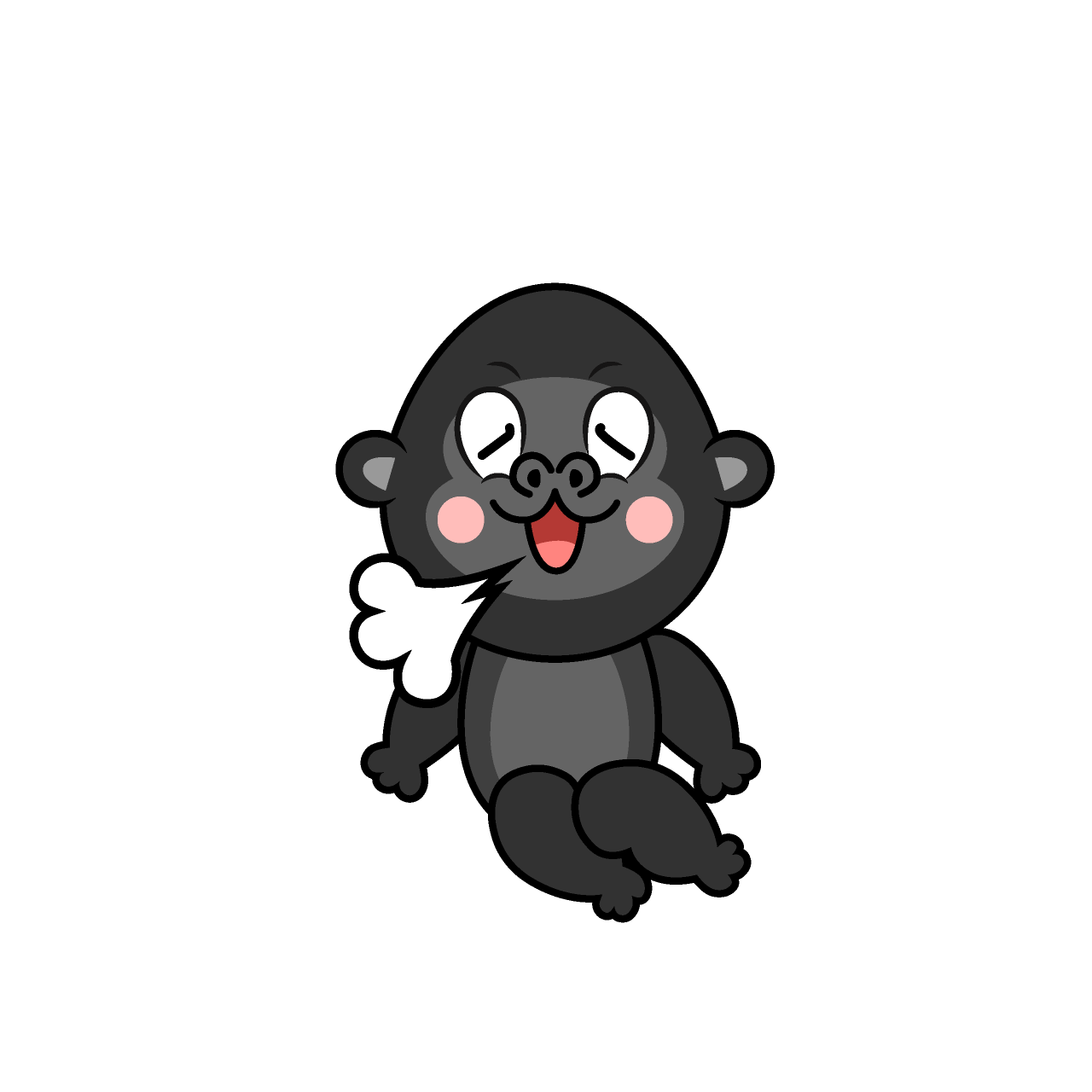 Relaxing Gorilla