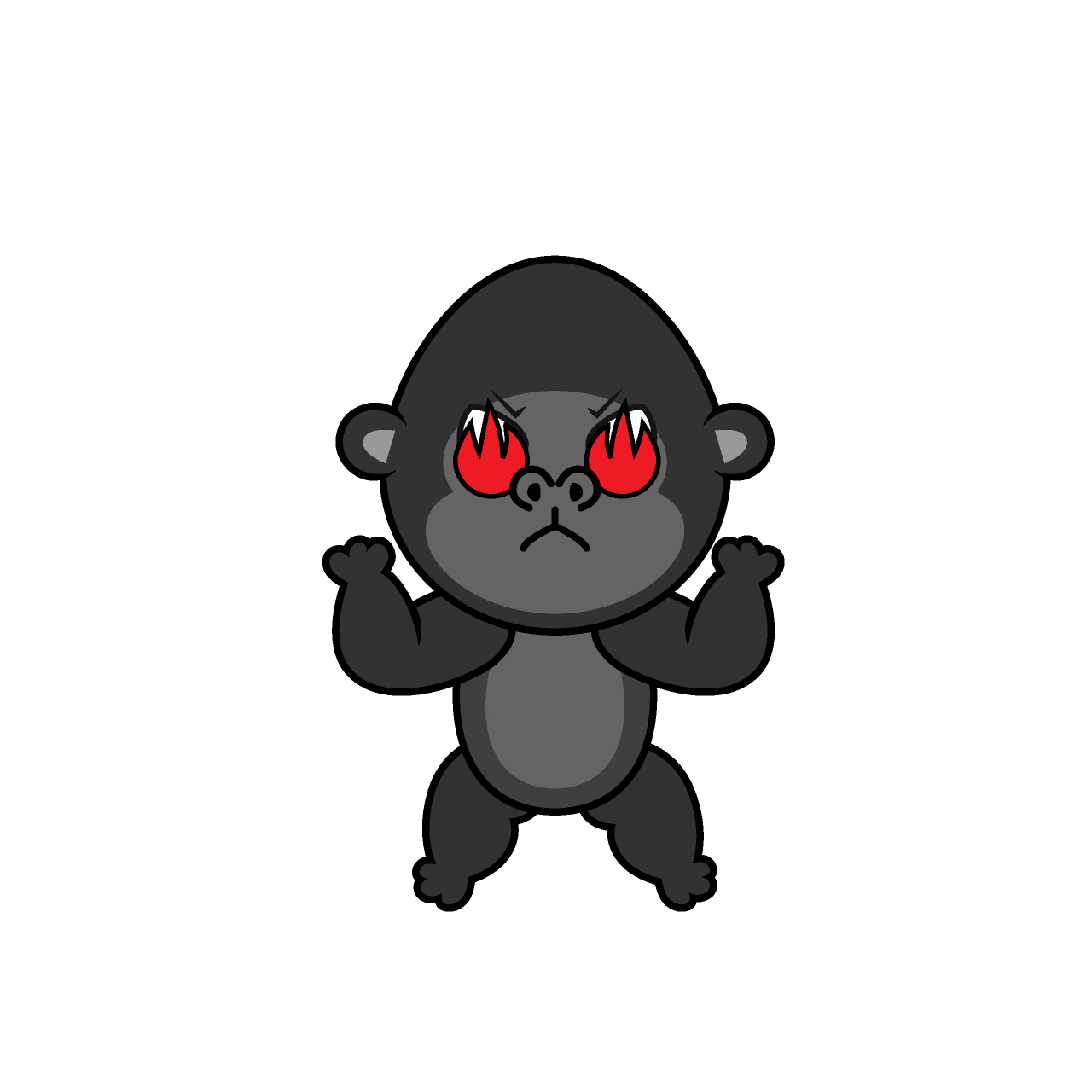 Enthusiasm Gorilla
